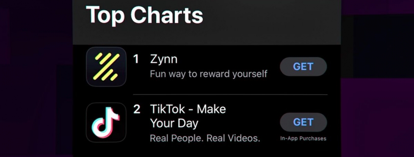 A new TikTok clone hit the top of the App Store by paying users to watch videos